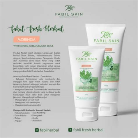 Jual Fabil Skin Care Morinanga/Daun Kelor | Shopee Indonesia