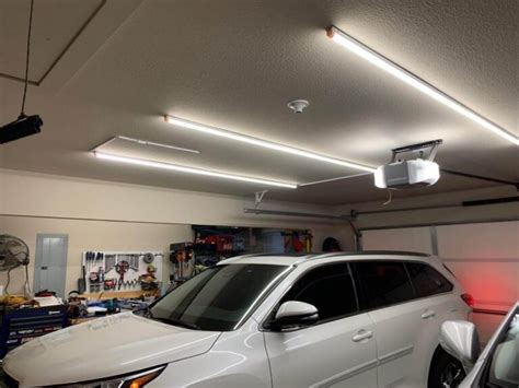 Garage Lighting With LED Light Fixtures - PMCAOnline