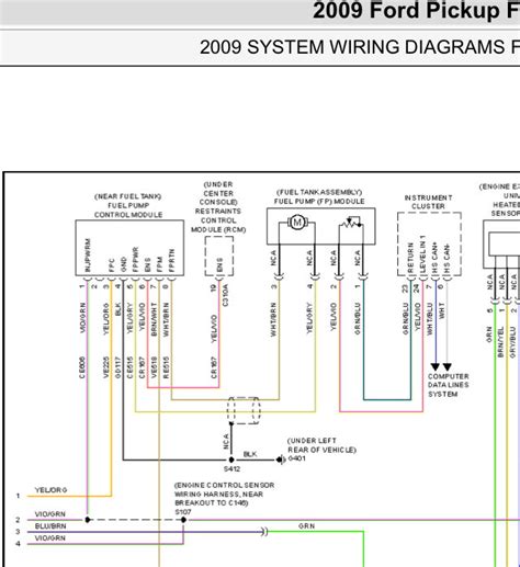 2013 F150 Fuel Pump Driver Module Wiring Diagram » Wiring Boards