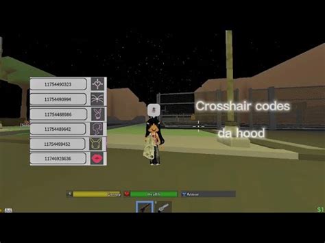 Roblox Da Hood Crosshair