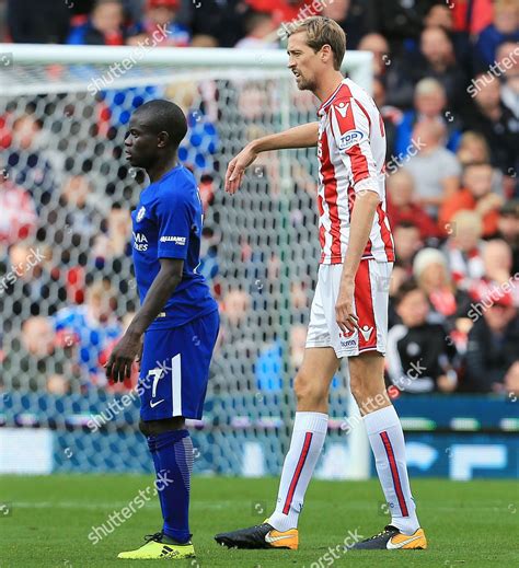 Peter Crouch Stoke City Ngolo Kante Editorial Stock Photo - Stock Image ...