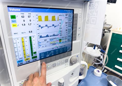 Premium Photo | Hospital monitor displaying vital signs blood pressure ...