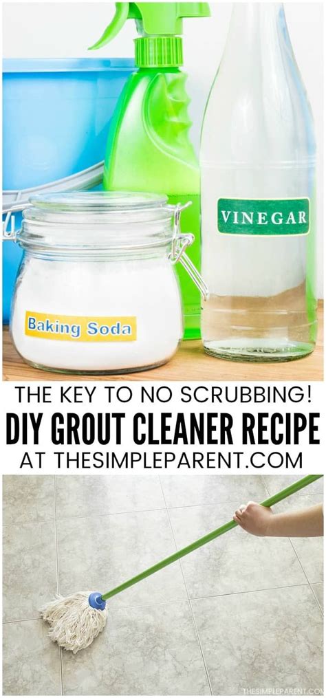 How to Clean Grout with Vinegar and Baking Soda - Cleaning grout on ...