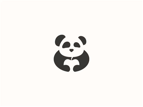 Minimal Panda Logo Design by Bojan Sandic on Dribbble