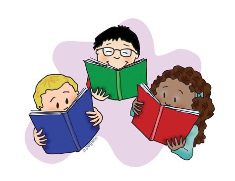 Children Reading Books Images