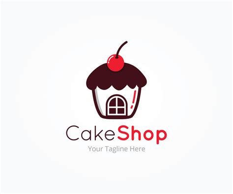 Cake Shop Logo Vector free download