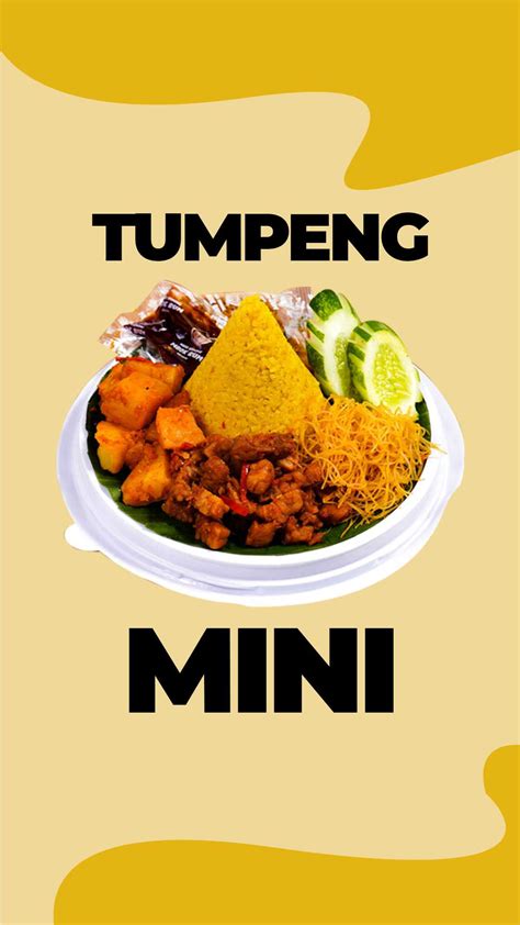 #1 Tumpeng Nasi Kuning Mini Pesan 3 Jam Sampai