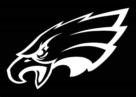 PHILADELPHIA EAGLES LOGO CAR DECAL VINYL STICKER WHITE 3 SIZES | eBay