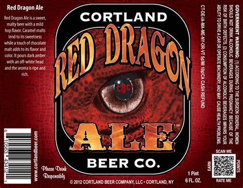 Cortland Red Dragon Ale | BeerPulse