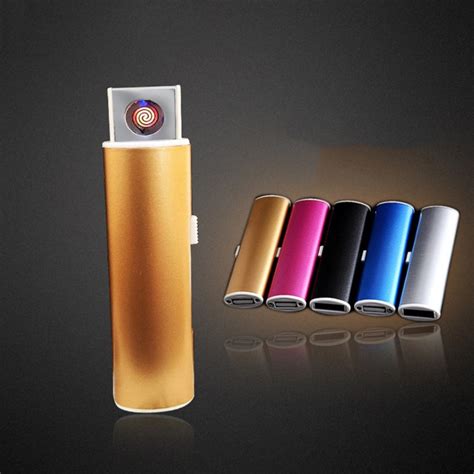 USB Electronic Lighter Rechargeable Flameless Cigar Cigarette USB ...