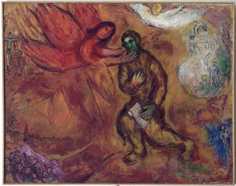 Prophet Isaiah, 1968 - Marc Chagall - WikiArt.org