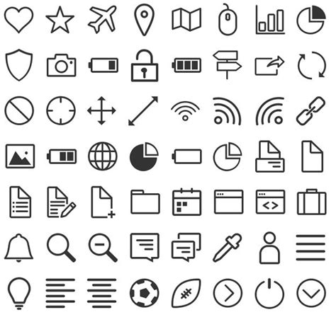 Icon-Works | Dingbat fonts, Free dingbat fonts, Dingbats