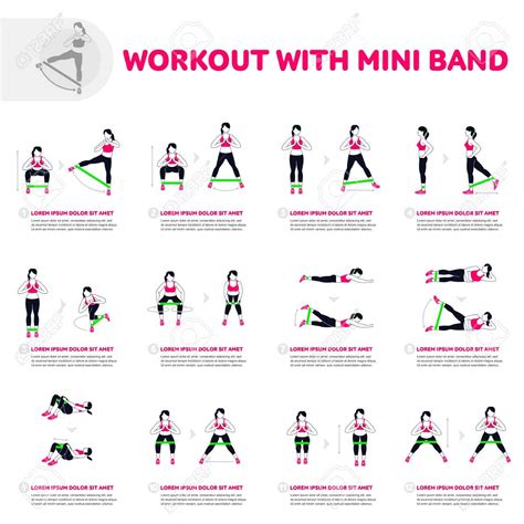 Printable Resistance Band Leg Workouts