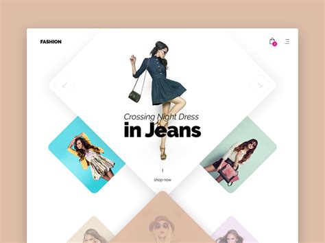 Fashion Store Website Template | Free PSD Template | PSD Repo