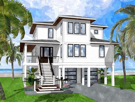 10+ Simple Beach House Designs – HOMYRACKS