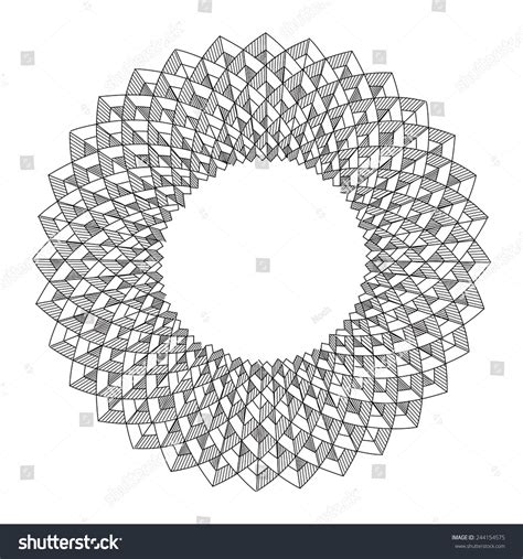 Vector Fractal - 244154575 : Shutterstock