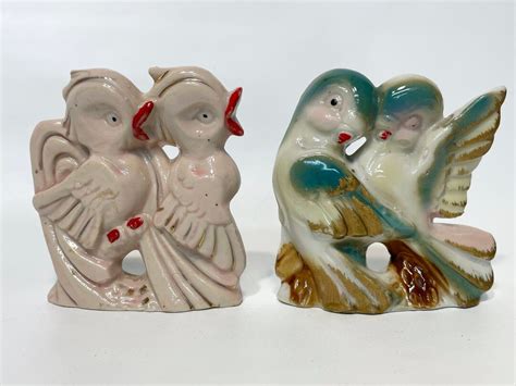 Vintage Bird Figurines - Etsy