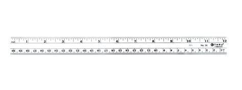 12 In Ruler Printable