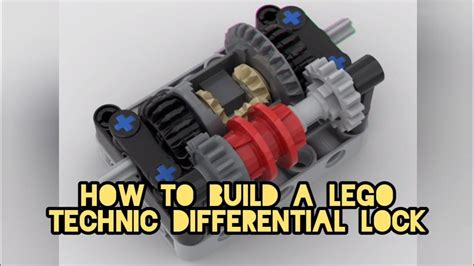 LEGO Technic Differential Lock (Free Building Instructions) - YouTube ...