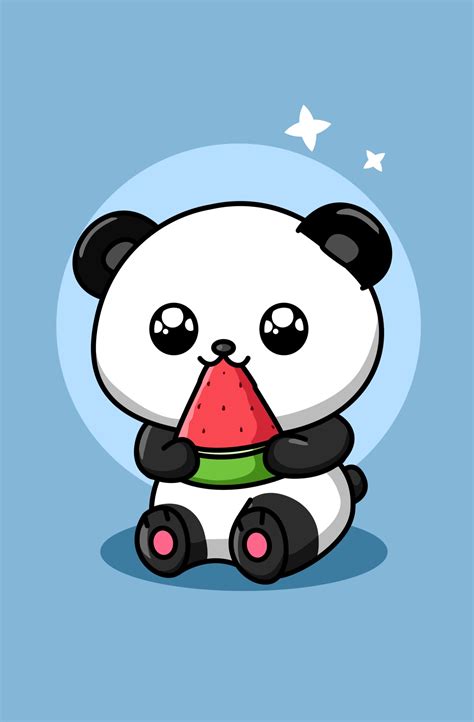 Cute Cartoon Panda