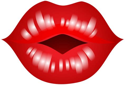 Kiss Lip Mouth Clip art - Kiss Lips PNG Clip Art Image png download ...