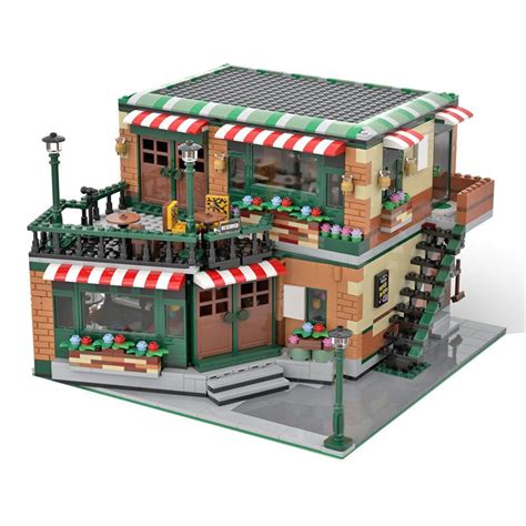 MOC-54894 Modular Central Perk Cafe & Pub | Lego-zimmer, Lego haus ...