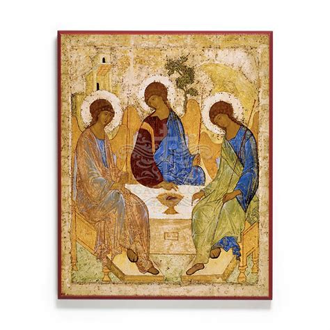 Holy Trinity Rublev Orthodox Icon | Legacy Icons