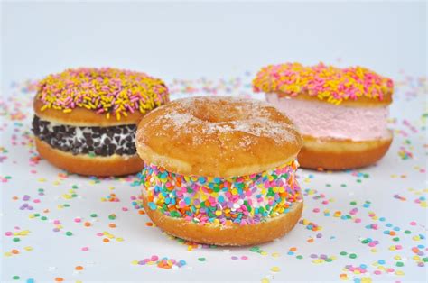 EASY Donut Ice Cream Sandwich - Make Life Lovely