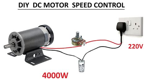 How to make 220V 4000W DC Motor Speed Controller ( RPM Control ) - YouTube