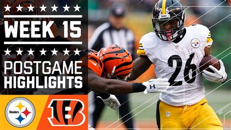 Steelers vs. Bengals | NFL Week 15 Game Highlights - YouTube