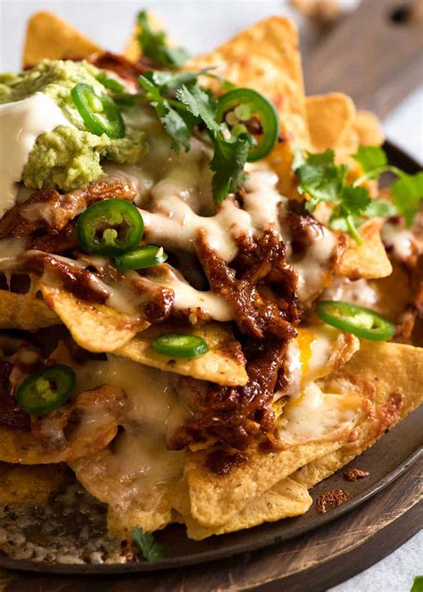 Chicken Nachos recipe | RecipeTin Eats