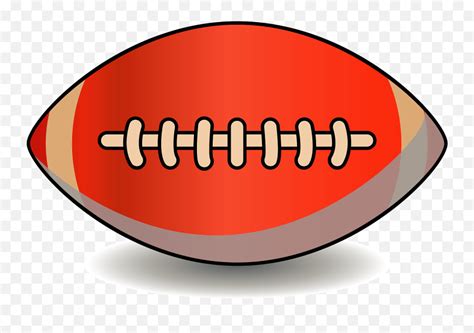 Rugby Ball Clipart - For American Football Emoji,Rugby Ball Emoji ...