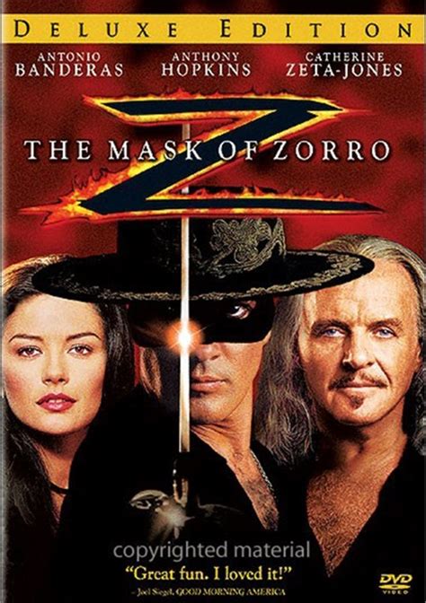 Mask Of Zorro, The (Deluxe Edition) (DVD 1998) | DVD Empire