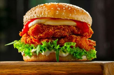 Kfc Zinger Burger Crispy Chicken Sauce Copycat Recipe | Recipe in 2023 ...