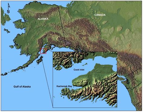 Map Of Kenai Peninsula - Terminal Map