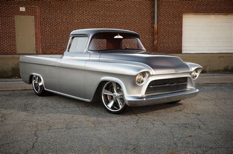 One-of-a-Kind 1957 Chevrolet Pickup with 650 HP Heads to Auction