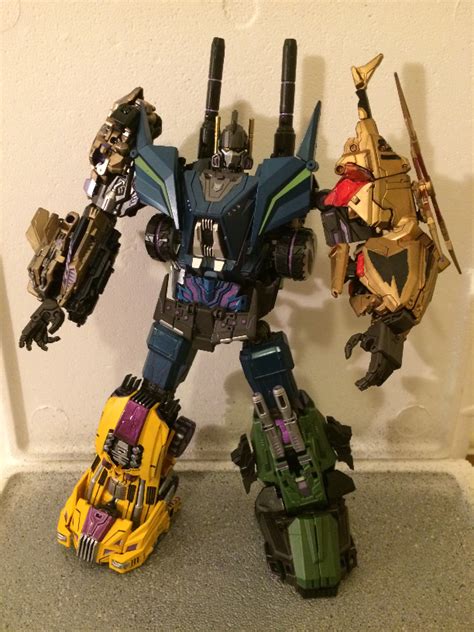 Fall of Cybertron : Bruticus 01 - Assemble! by DJCustoms on DeviantArt