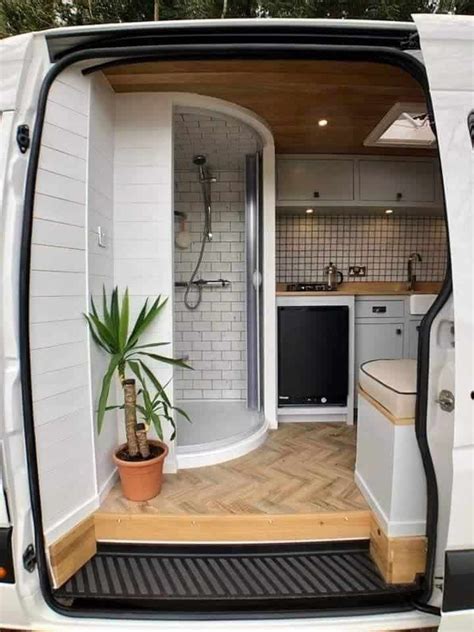 RV & Camping Guides & Reviews » | Van conversion shower, Van home, Van ...