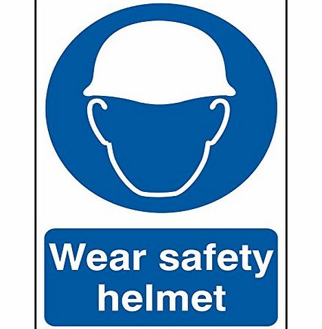 Safety signs UK Wear Safety Helmet Multi Pack 10 10 pack of signs ... image.