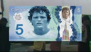 Terry Fox to appear on five-dollar Canadian bill