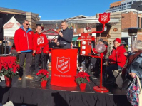 Ottawa Mayor Mark Sutcliffe proclaims Salvationarmy Week 