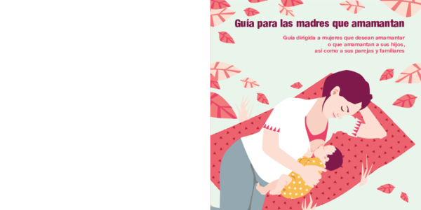 First page of “Guia para madres que amamantan”