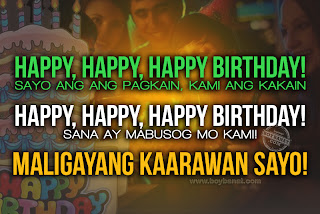 Best Tagalog Birthday Quotes and Greetings for Friends - Boy Banat