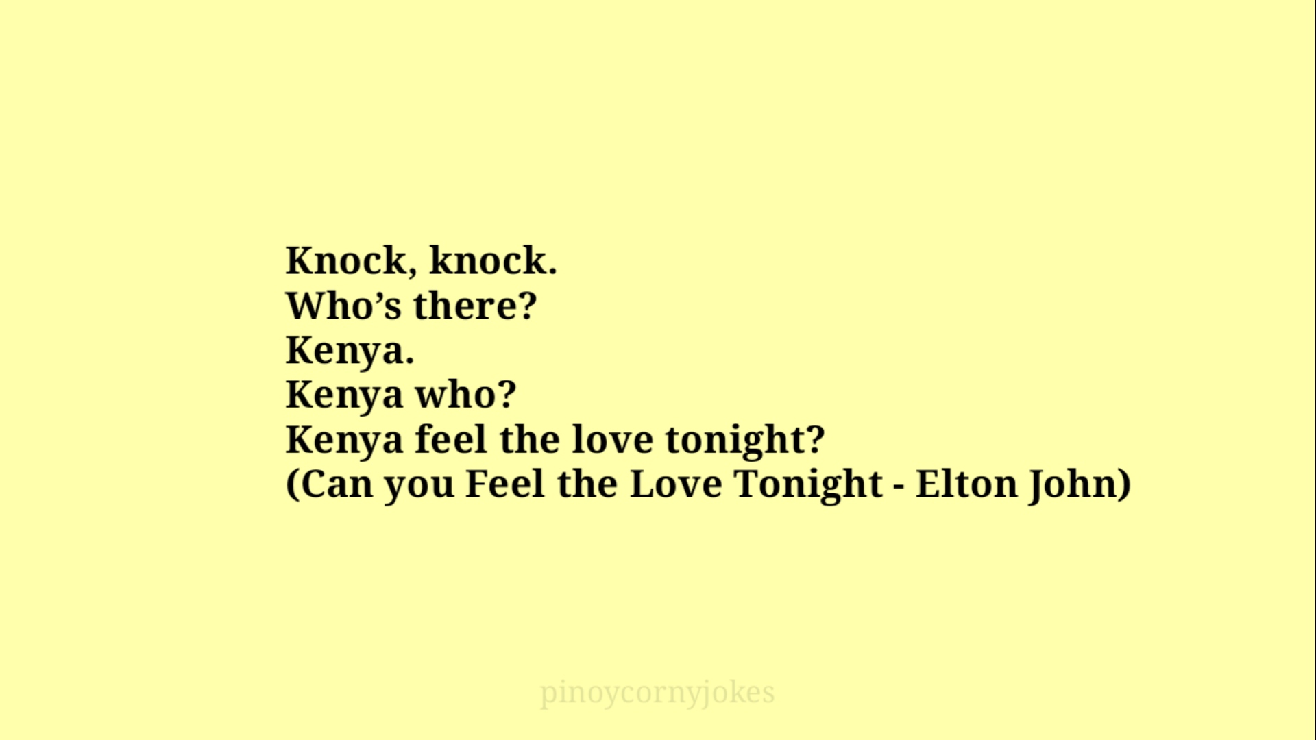 Knock Knock Jokes Tagalog Funny