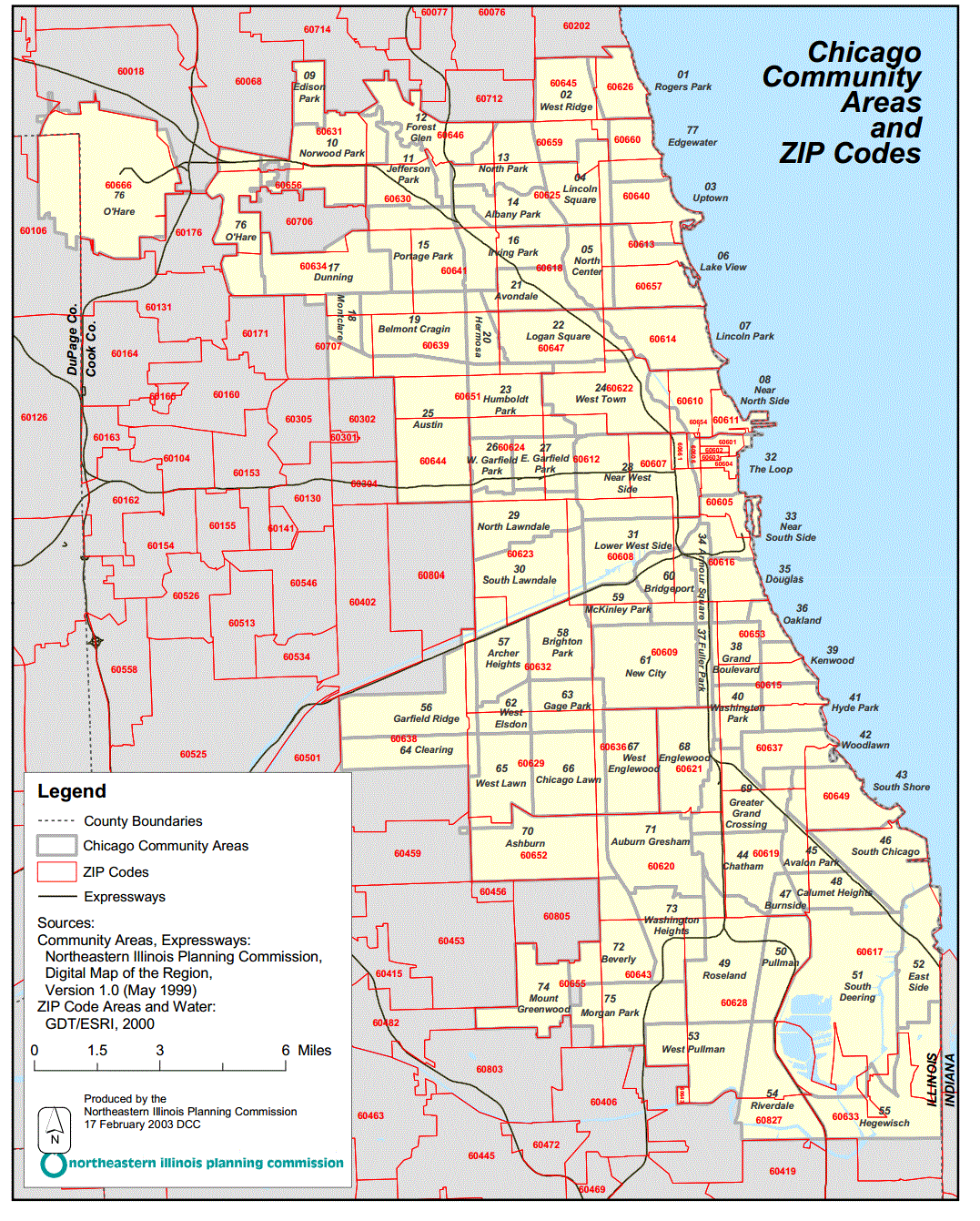 Chicago Zip Code Map Printable | Sexiz Pix