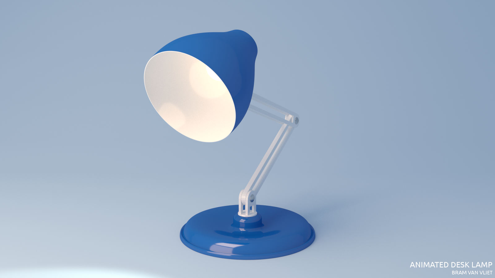 Pixar style Desk Lamp