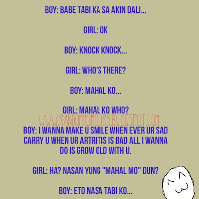 Knock Knock Jokes Tagalog Nakakakilig - BrianChamplin Blog