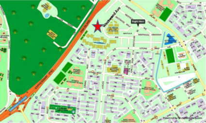 Jurong West Map