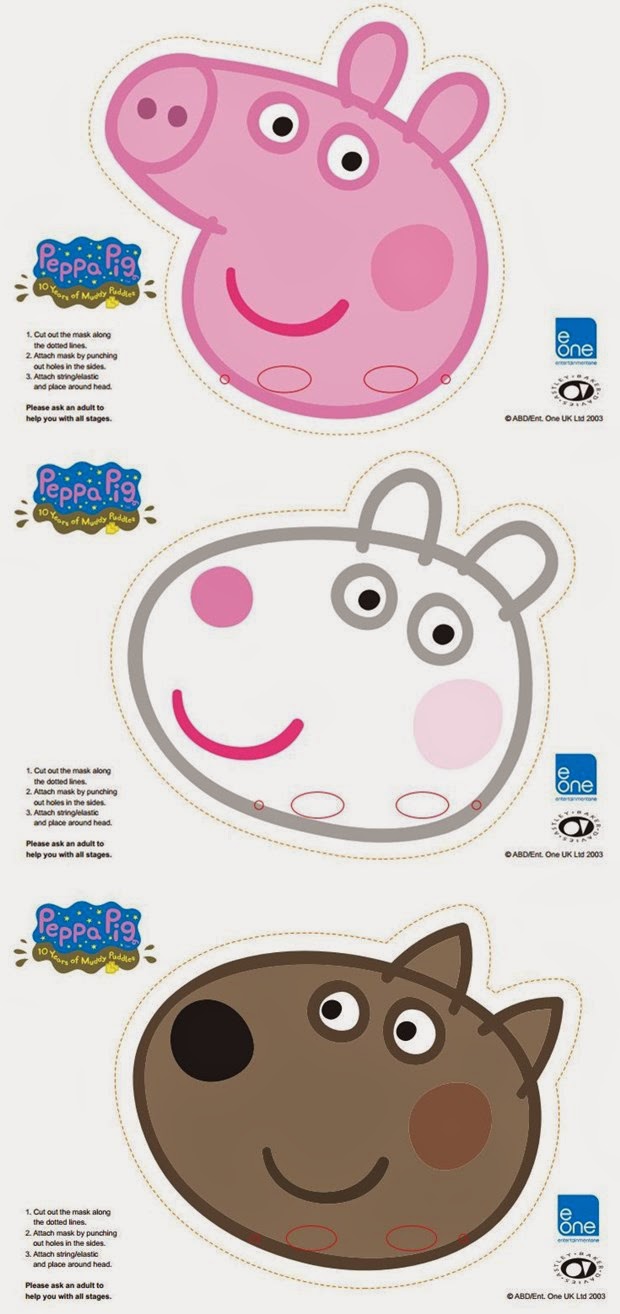 Peppa Pig Characters Printables