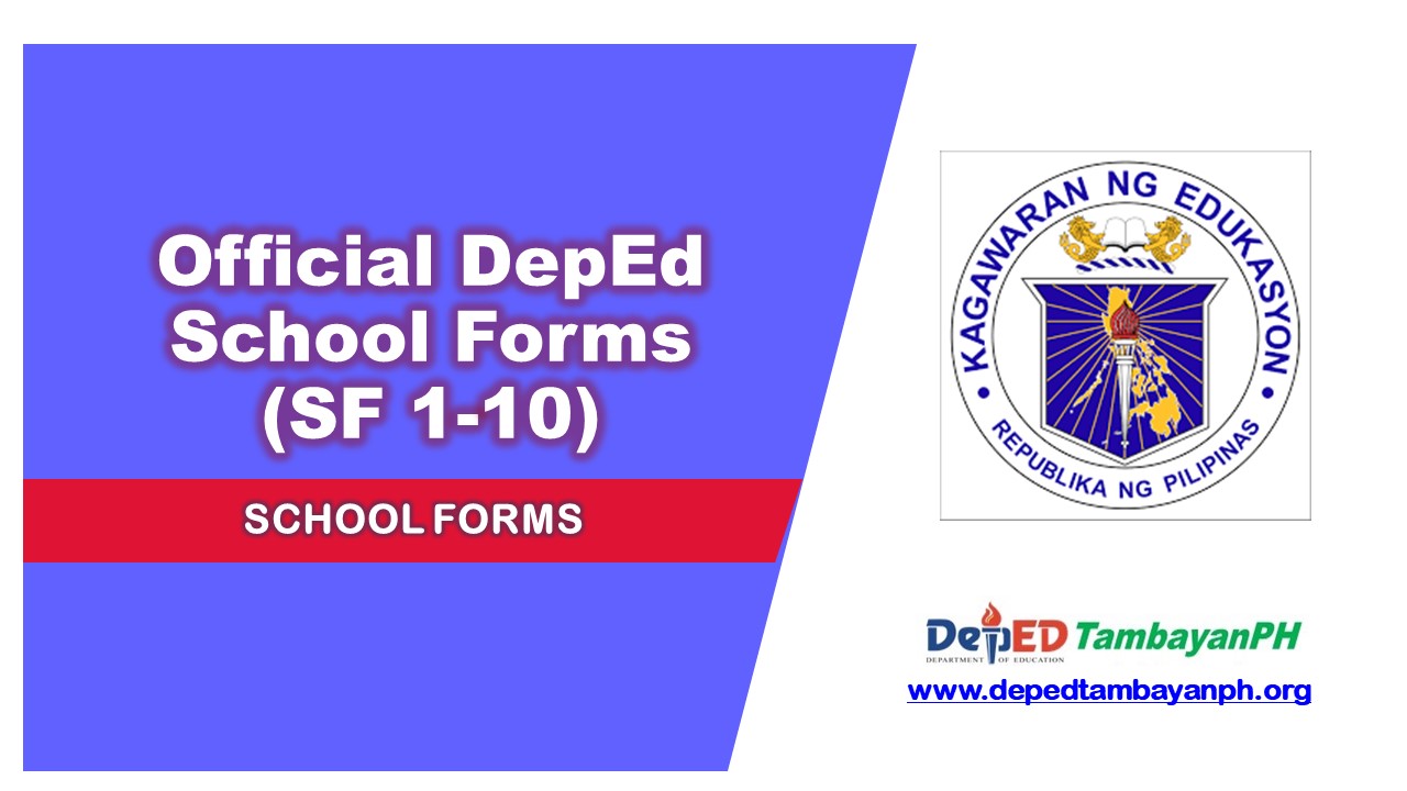 Deped's Official School Forms - Deped Network